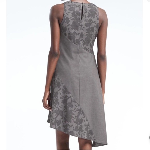 Banana Republic Charcoal Camouflage Dress - Picture 2 of 9